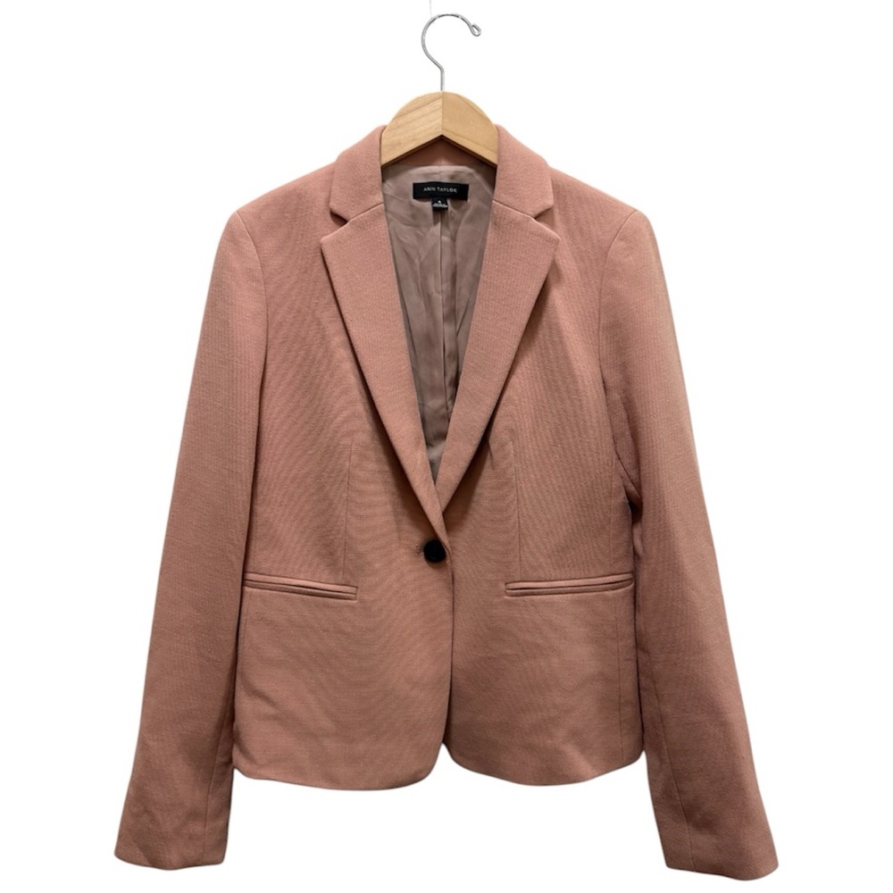 Ann Taylor Blush Pink Blazer